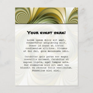 Slow Spin - Fractal Art Flyer