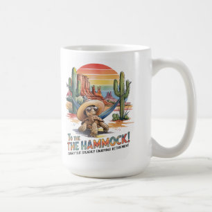 Slow Steady Retirement Vibes Desert Sunset Coffee Mug