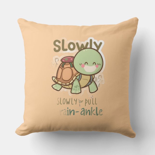 Slow turtle cushion (Front)