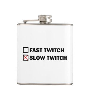 Slow Twitch Hip Flask