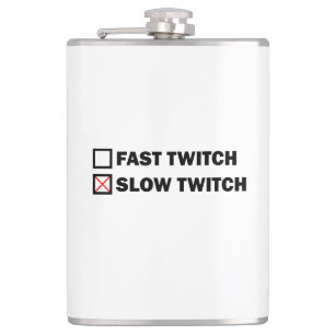 Slow Twitch Hip Flask