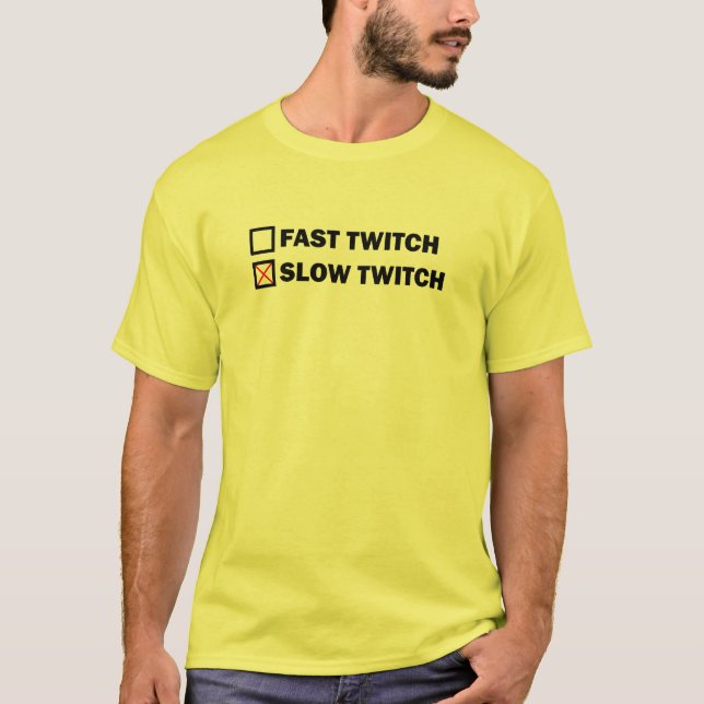 Slow Twitch T-Shirt (Front)