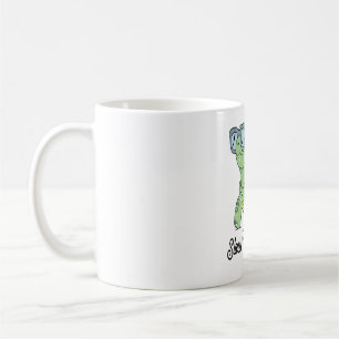 Slow Walking Club Cute Funny Turtle Coffee Mug