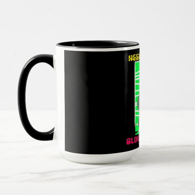 Slow Your Roll Funny Sloth Yoga Posing Mug (Left)