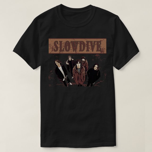Slowdive Band T-Shirt (Design Front)
