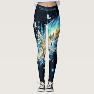 Slowflake Slope Leggings Tights