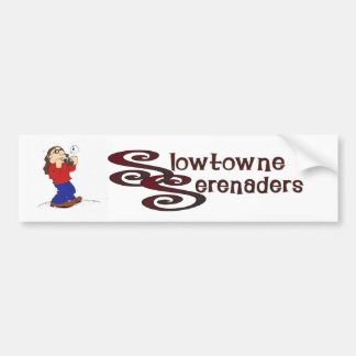 Slowtowne Serenader Bumper Sticker