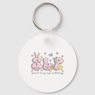 Slp Easter Speech Language Pathology Spring Speech Key Ring