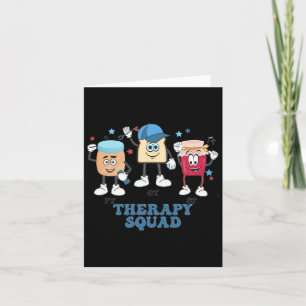Slp Ot Pt Crew Therapy Squad Speech Therapy Occupa Card