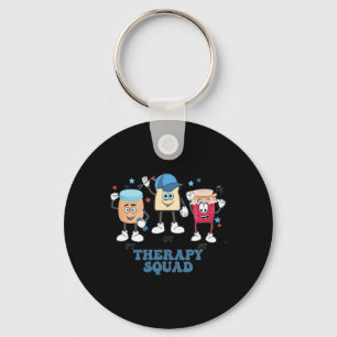 Slp Ot Pt Crew Therapy Squad Speech Therapy Occupa Key Ring