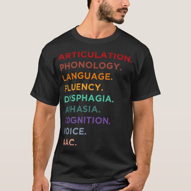 SLP Scope of Practice T-Shirt (Front)
