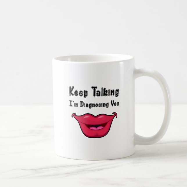 Slp Speech Language Pathology Gifts Coffee Mug (Right)