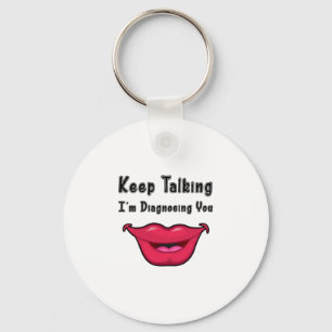 Slp Speech Language Pathology Gifts Key Ring