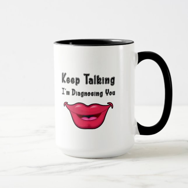 Slp Speech Language Pathology Gifts Mug (Right)