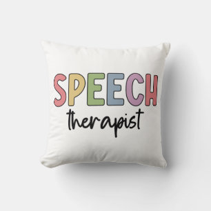 SLP Speech Pathologist Speech Therapist Cushion