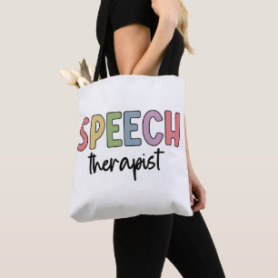 SLP Speech Pathologist Speech Therapist  Tote Bag