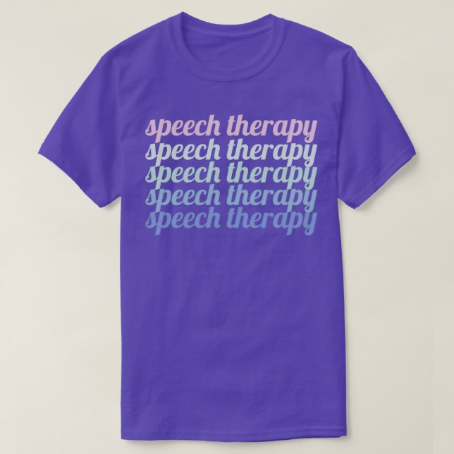 SLP Speech Theraphy T-Shirt (Design Front)