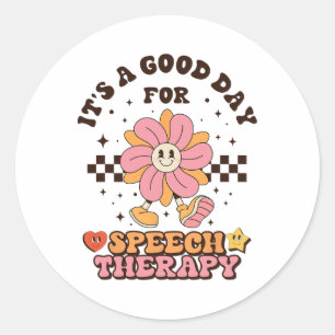 Slp Speech Therapist Speech Language Pathologist I Classic Round Sticker