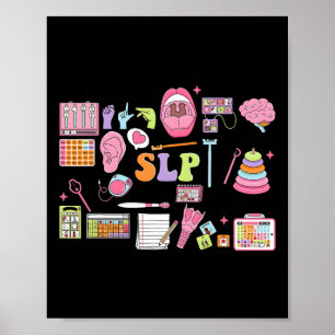 Slp Speech Therapy Speech Language Pathologist App Poster