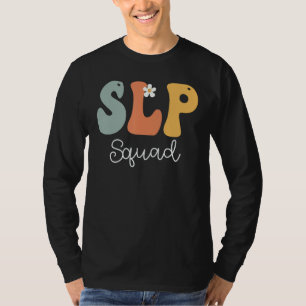 SLP Squad Retro Groovy Vintage Happy First Day Of T-Shirt