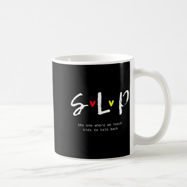 Slp Teacher Shirts Speech Language Pathologist Gif Coffee Mug (Right)