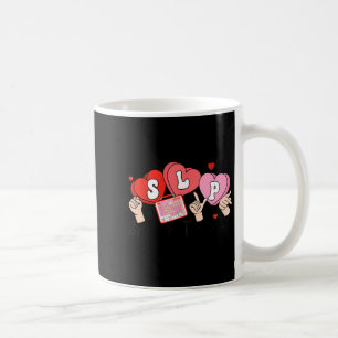 Slp Valentine's Day Speech Language Pathologist St Coffee Mug