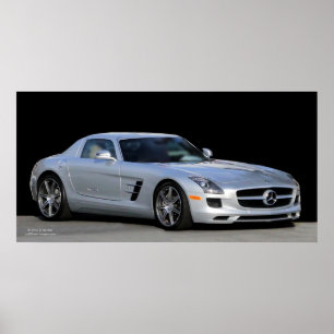 SLS AMG COUPE POSTER