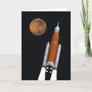 SLS Space Launch System Card