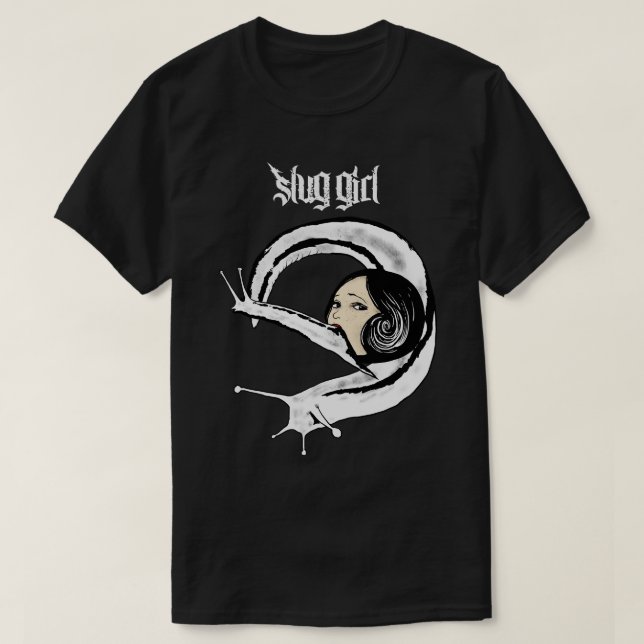 Slug Girl Horror T-Shirt (Design Front)