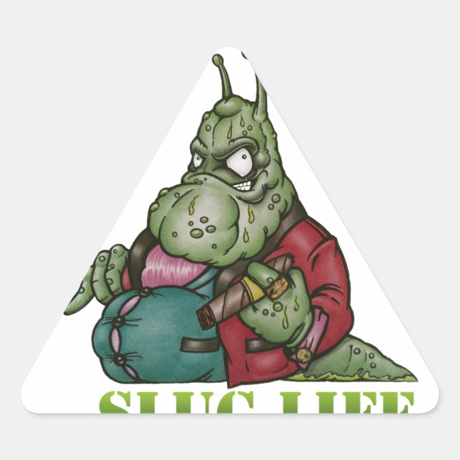 SLUG LIFE TRIANGLE STICKER (Front)
