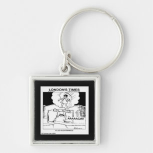 Slug Nightmares Classic LTCartoons Comic Key Ring