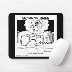 Slug Nightmares Classic LTCartoons Comic Mouse Mat