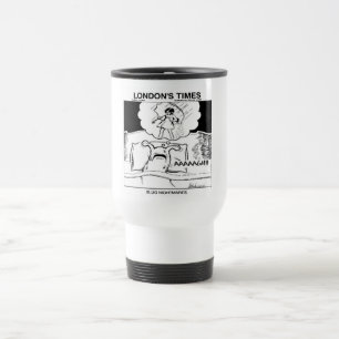 Slug Nightmares Funny Travel Mug