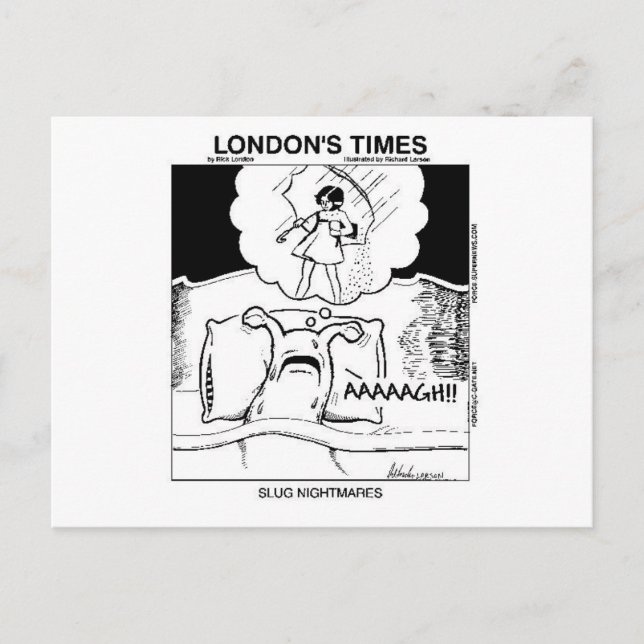 Slug Nightmares Postcards (Front)