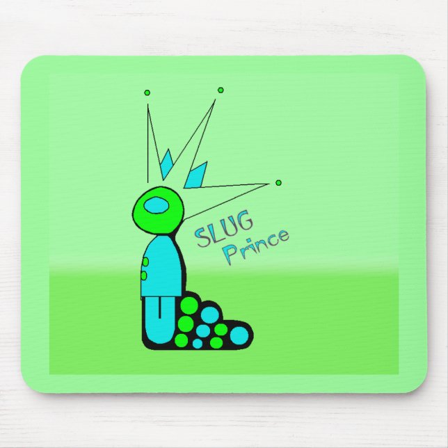 Slug prince mouse mat (Front)