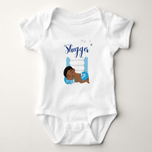 Slugger boy baby  bodysuit