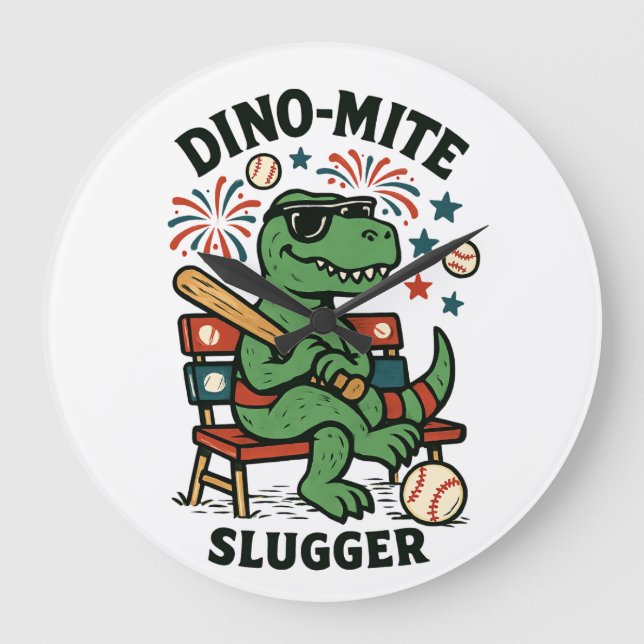 Slugger Large Clock (Front)