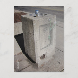 sluggo emerges from hibernation postcard