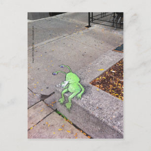 sluggo's coffee break postcard