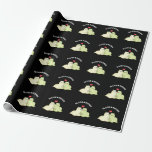 Slugs And Kisses Funny Slug Pun Dark BG Wrapping Paper<br><div class="desc">Slugs And Kisses Funny Slug Pun features a cute slug couple sharing a hug and kiss. Funny Pun gift for family and friends who love cute animal puns.</div>