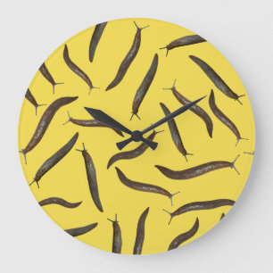Slugs Large Clock