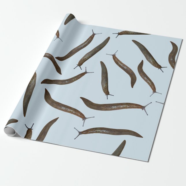 Slugs Wrapping Paper (Unrolled)