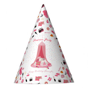 Slumber Party Sleepover Tent Kids Birthday Party Party Hat