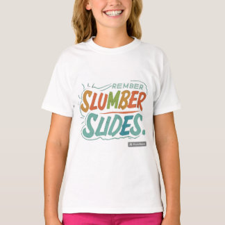 Slumber Slides Girls tshirt design