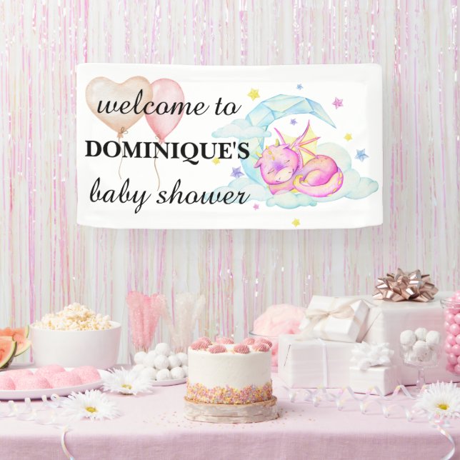 Slumbering Dragon Dreams - Welcome Banner (Party)