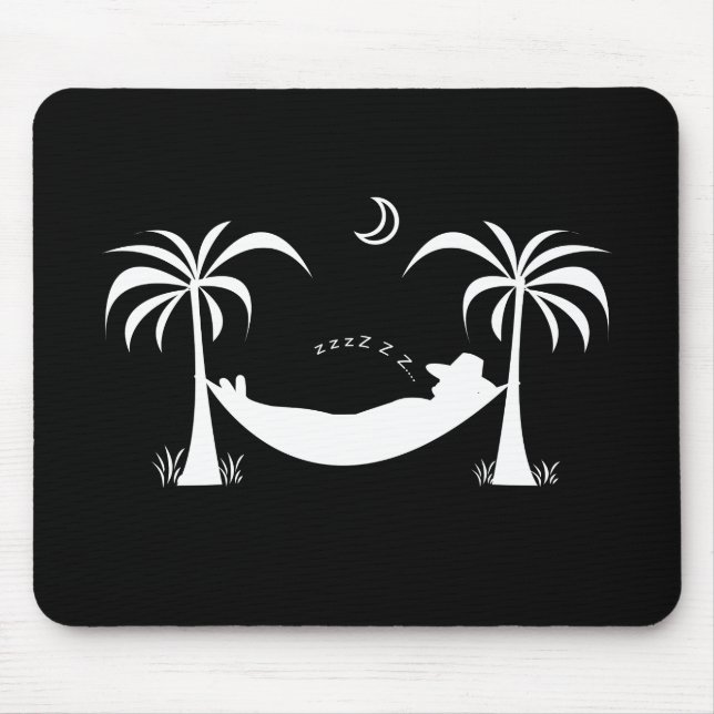 Slumbering Hammock Mouse Mat (Front)