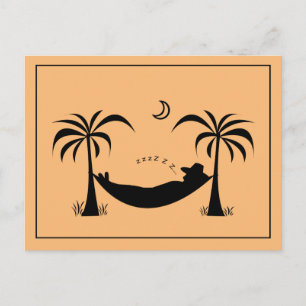 Slumbering Hammock Postcard