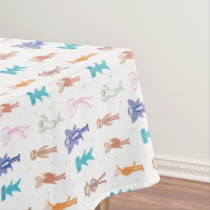 Slumberkins Character Birthday Pattern Tablecloth