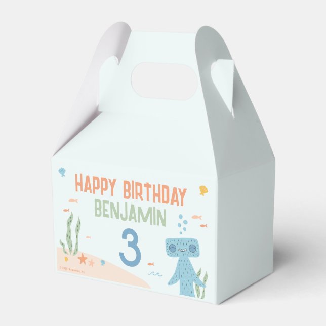 Slumberkins Hammerhead Birthday Favour Box (Front Side)