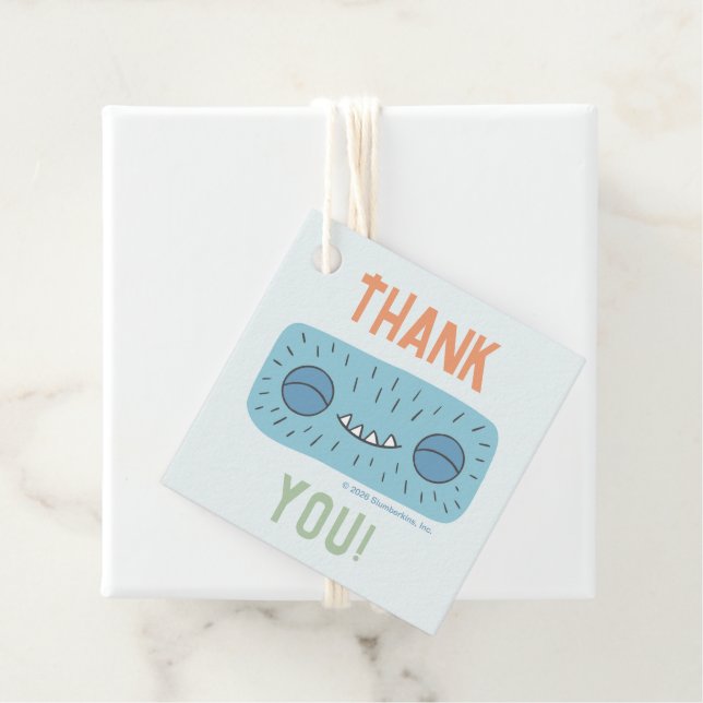 Slumberkins Hammerhead Thank You Favour Tags (In Situ)